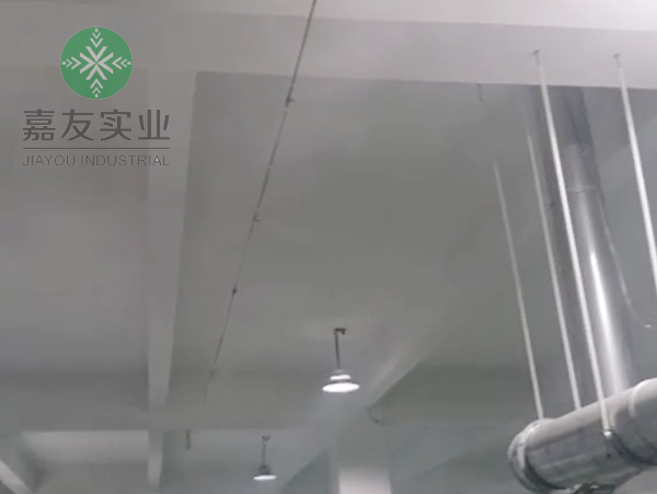 紡織車間高壓微霧加濕器加濕