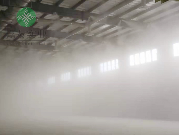 中科博聯(lián)有機(jī)固廢資源再生儲料棚噴霧降塵除臭9