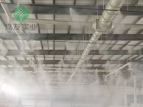 中科博聯(lián)有機(jī)固廢資源再生儲料棚噴霧降塵除臭10