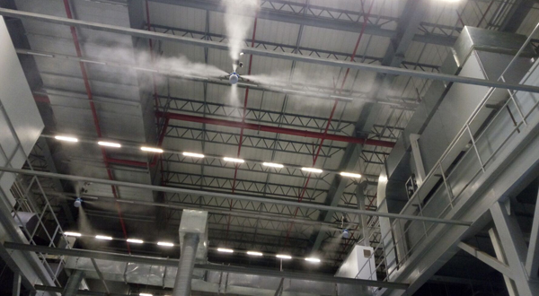 霧王提供的車間加濕設計方案很合理，操作方便！