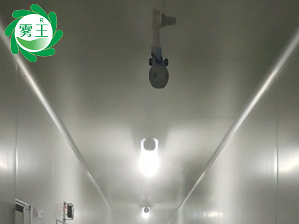 噴涂車間干霧加濕器控濕除靜電助力捷爾達汽車提升作業環境