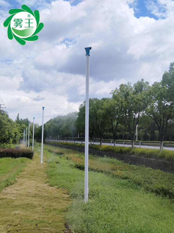 道路旋轉霧樁降塵系統 (1)